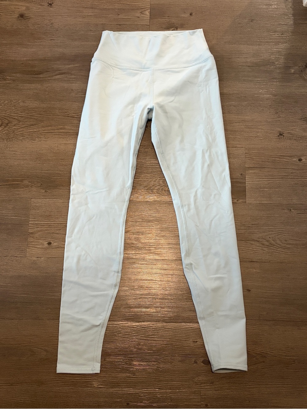 Alo Yoga Light Blue High-Waist Leggings